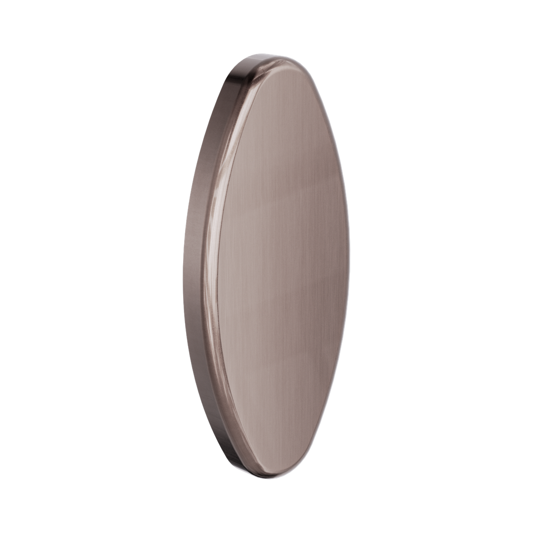 Nero Backrest Removable Wall Cover Plate Brushed Bronze