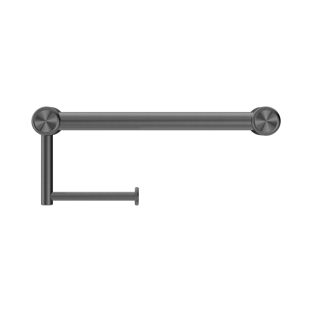 Nero Mecca Care 25Mm Toilet Roll Rail 300Mm Gun Metal