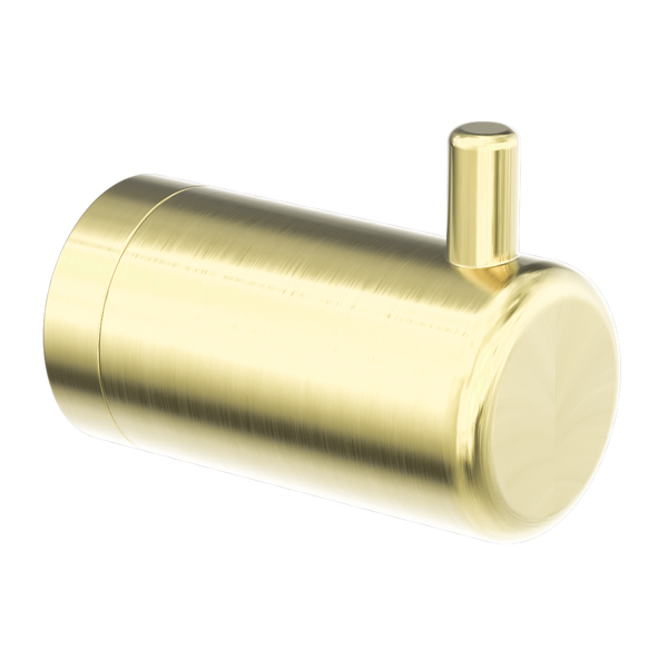 Nero Mecca Care 25Mm Wall Hook Brushed Gold