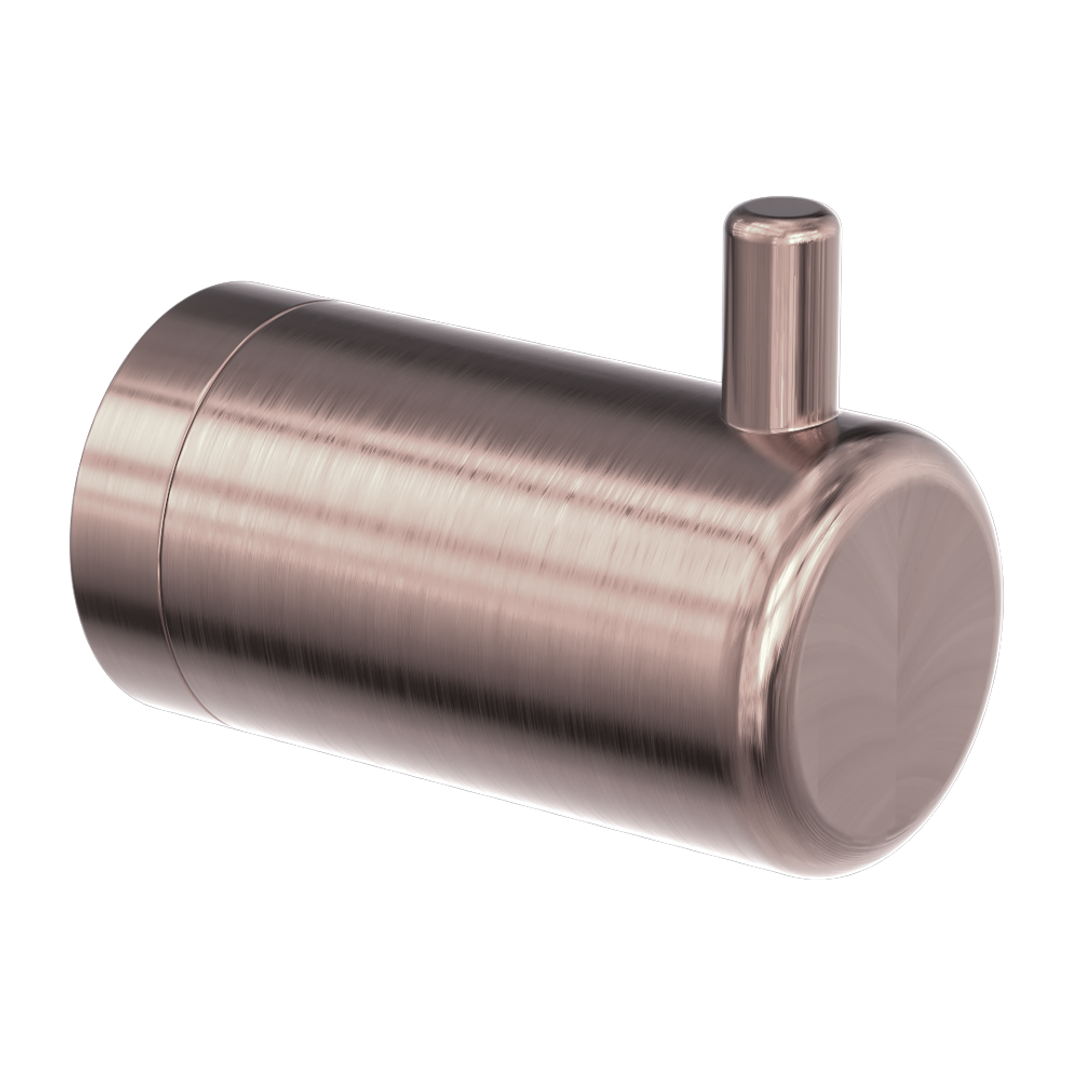 NERO MECCA CARE 25MM WALL HOOK BRUSHED BRONZE