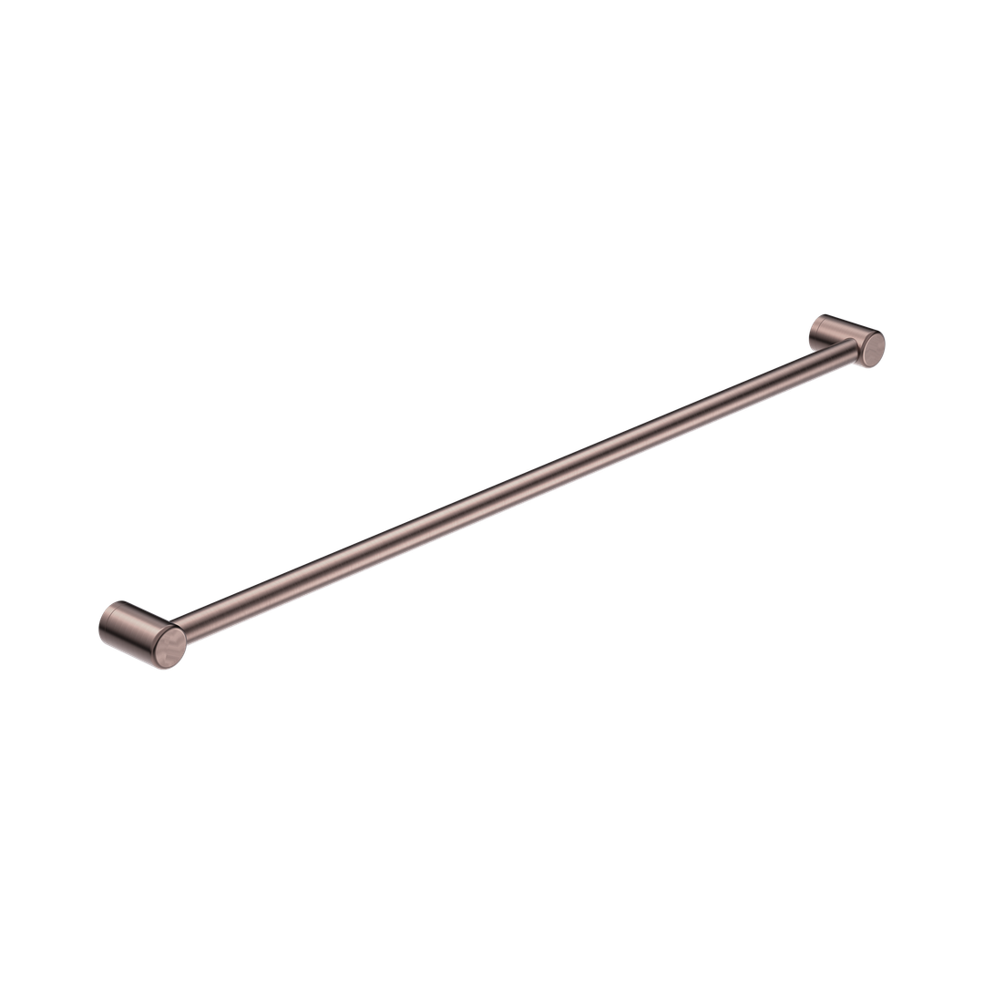 Nero Mecca Care 32mm Grab Rail 1200mm Brushed Bronze
