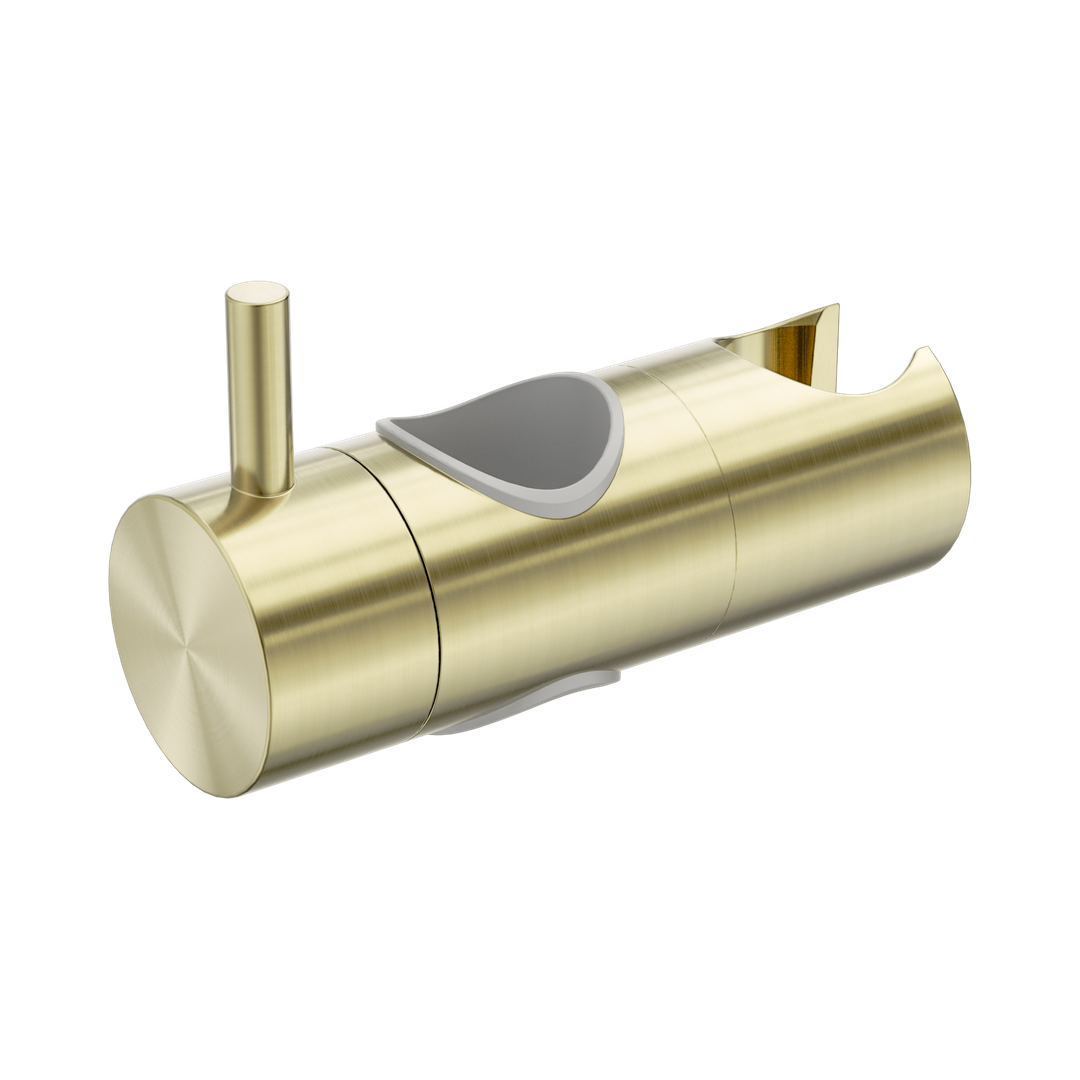 Nero Slider For Mecca Care 25Mm Grab Rail & Adjustable Shower Rail Set 900Mm Brushed Gold