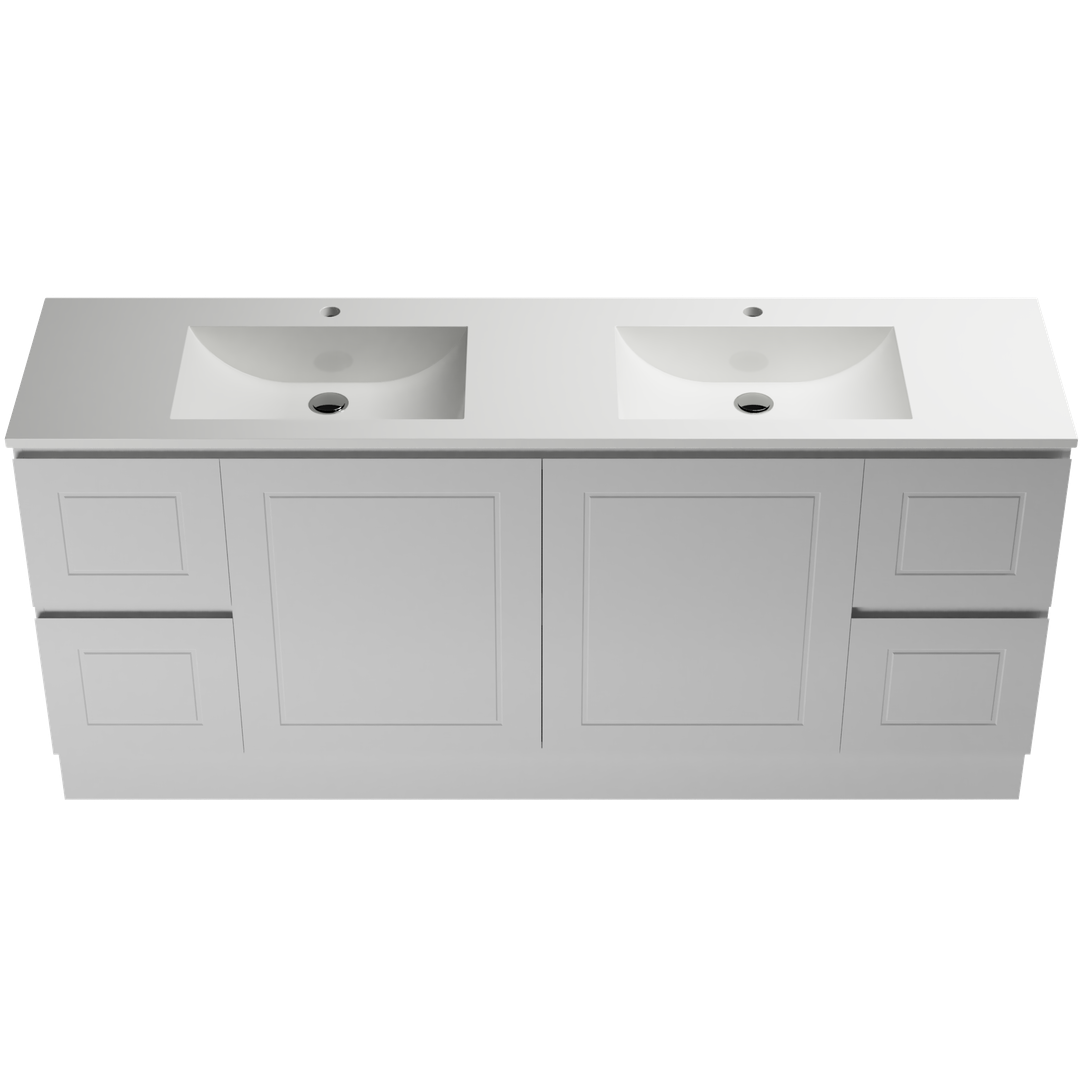 Timberline Nevada Classic Vanty 1800mm Single Bowl Regal Acrylic Top Floor Standing