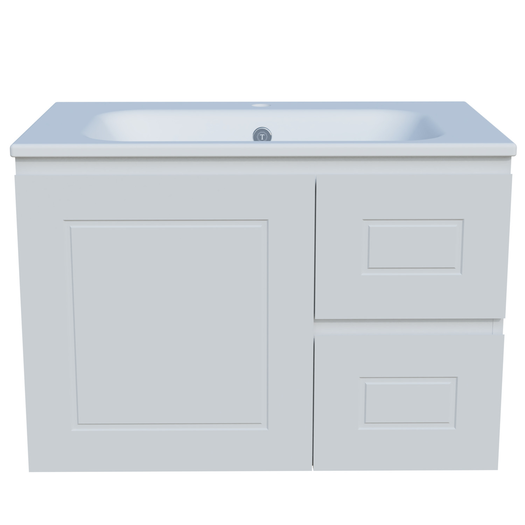 Timberline Nevada Classic Vanity 750mm Haven Top Wall Hung