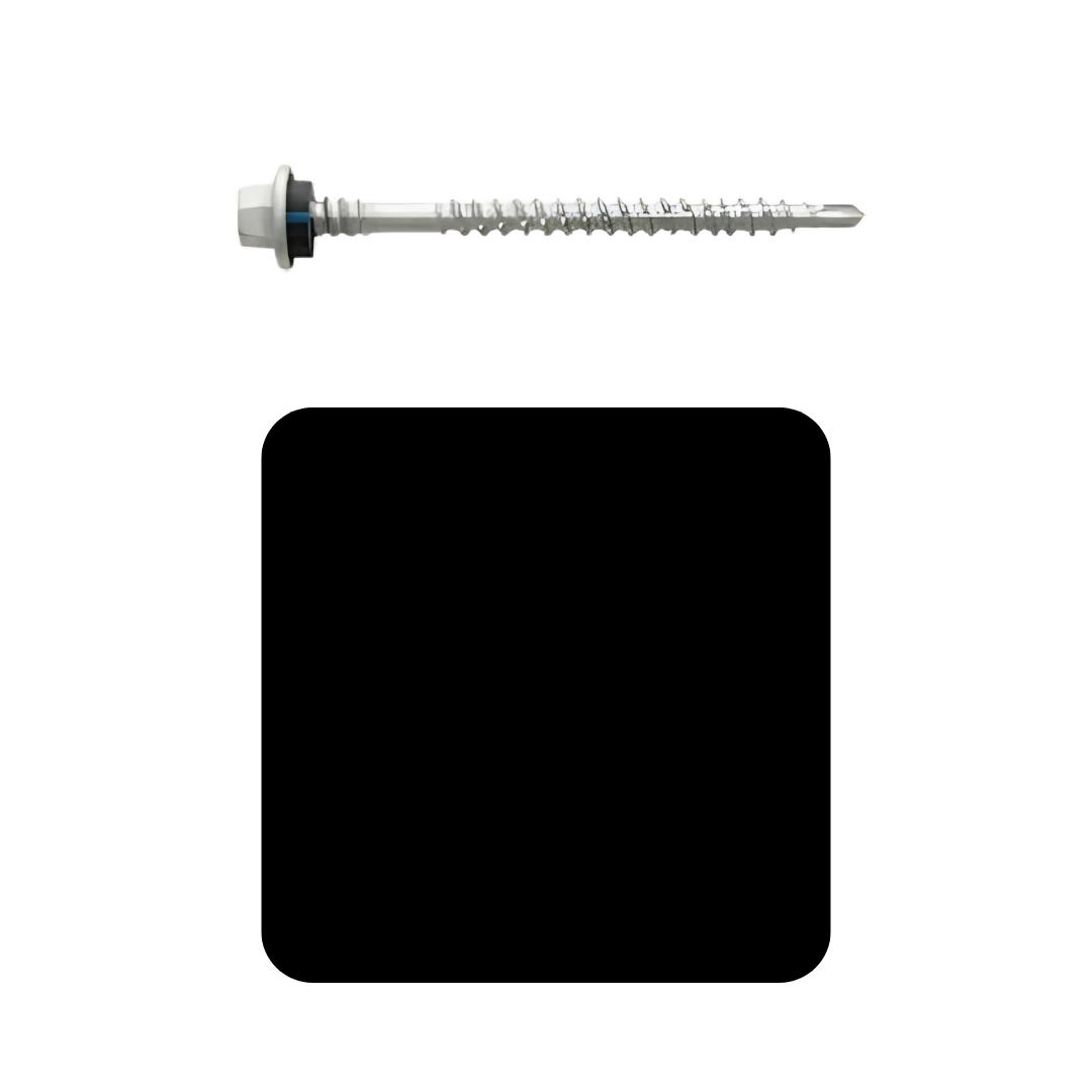 Roofing Screw Timber/Metal M6# 65mm Colorbond (100 Pack)