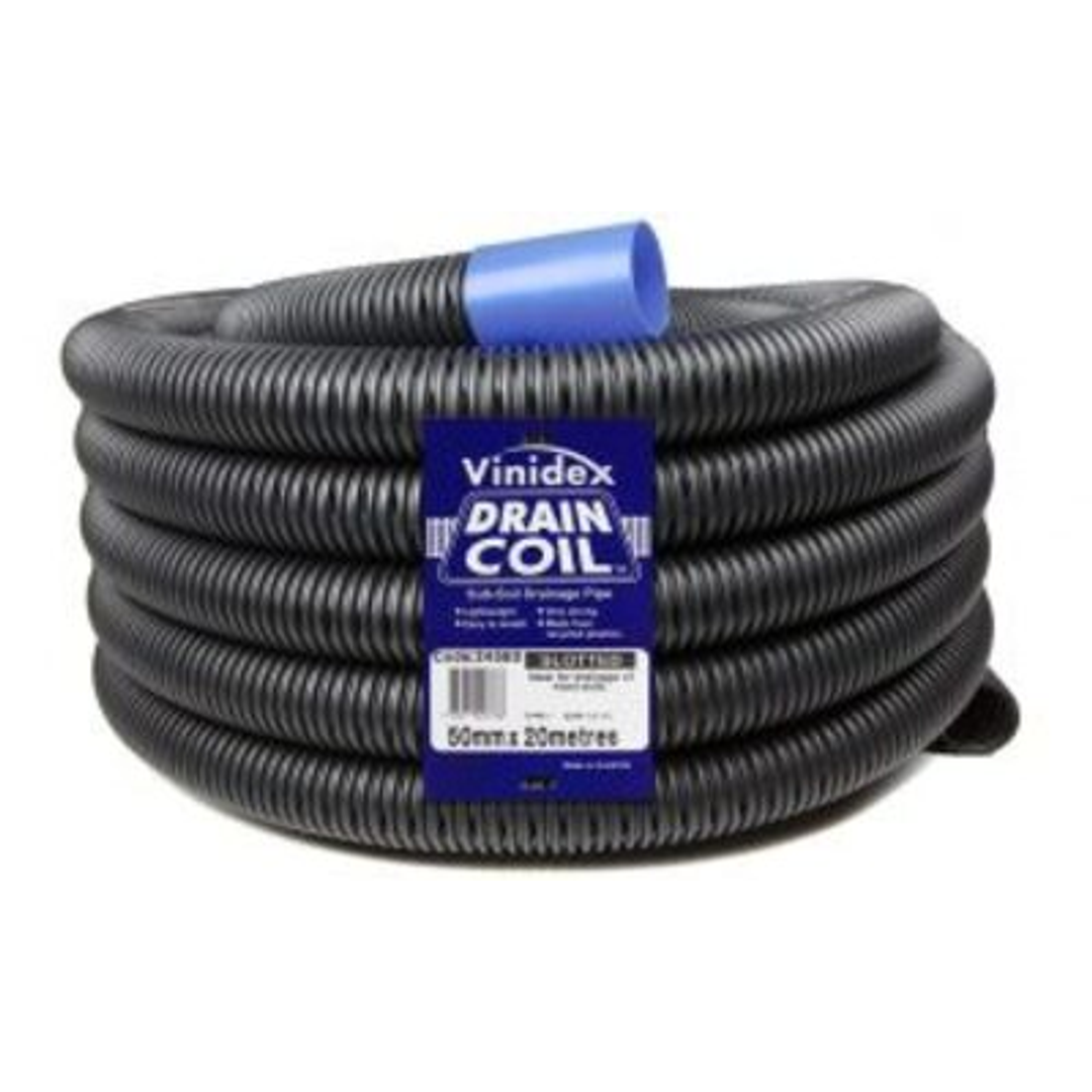 100Mm X 20Mt Corri Drain Pipe Slotted Sn8 Cl400 Coil