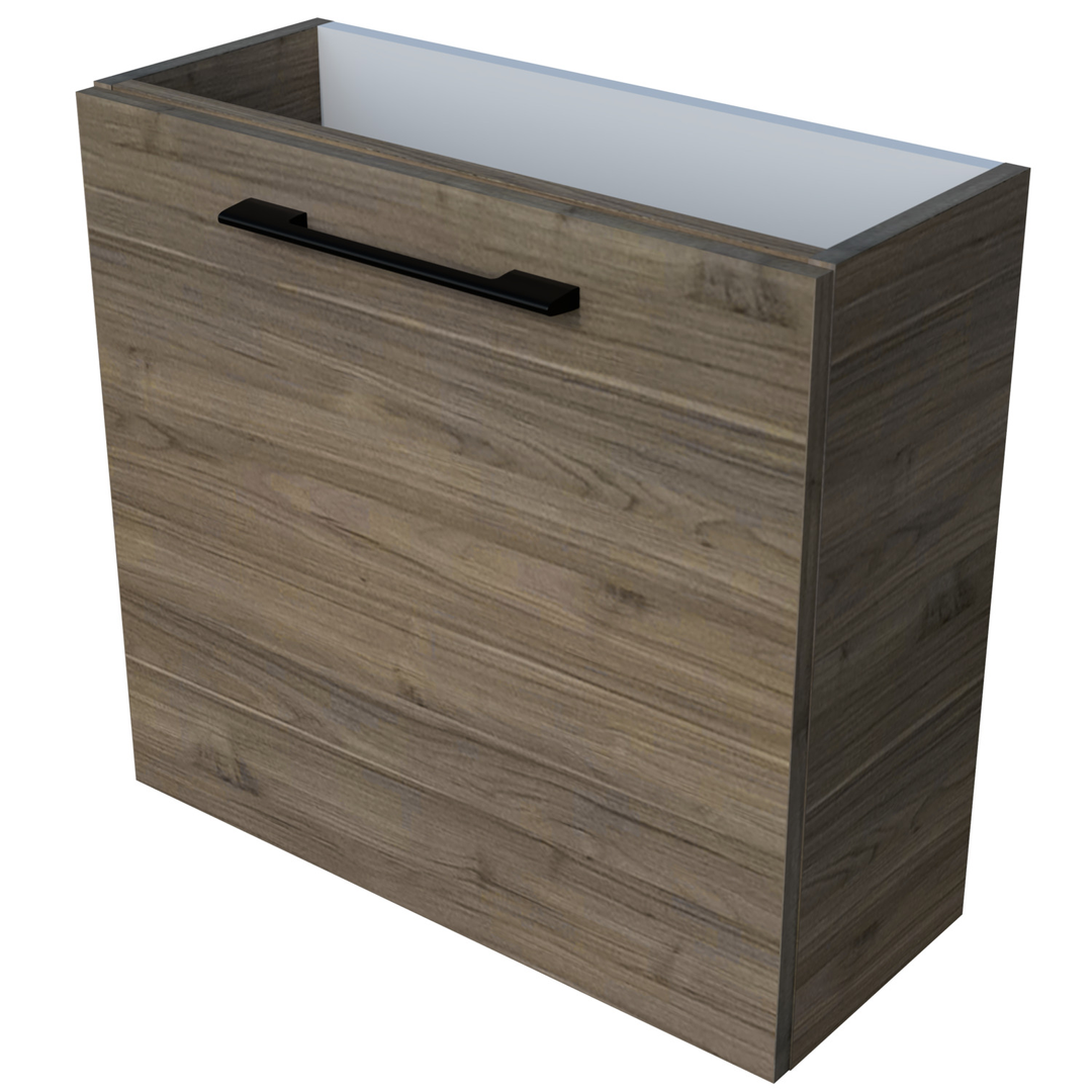 Timberline Oscar Wall Hung Vanity 550mm Offset Left Bowl