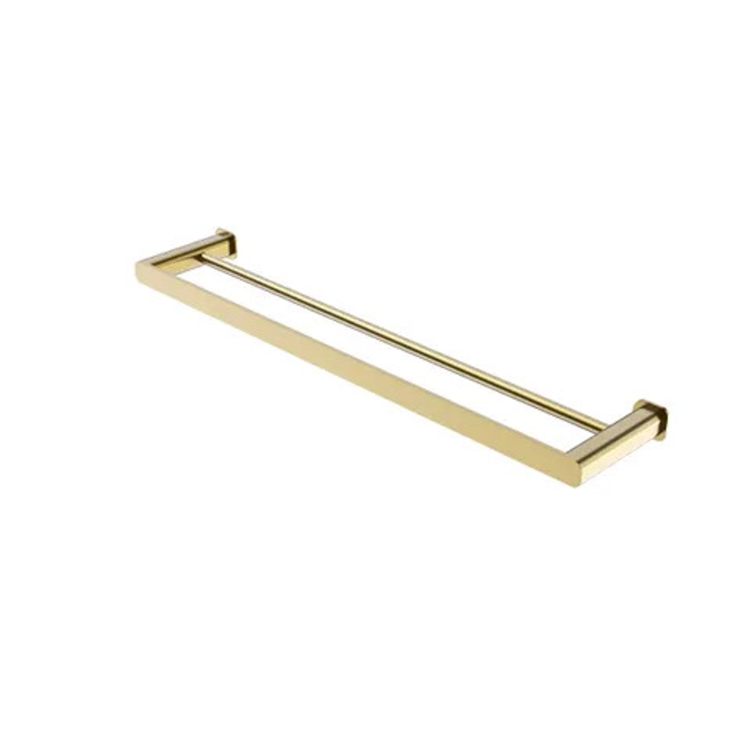 Otti Oskar 600Mm Argent Gold Double Towel Rail