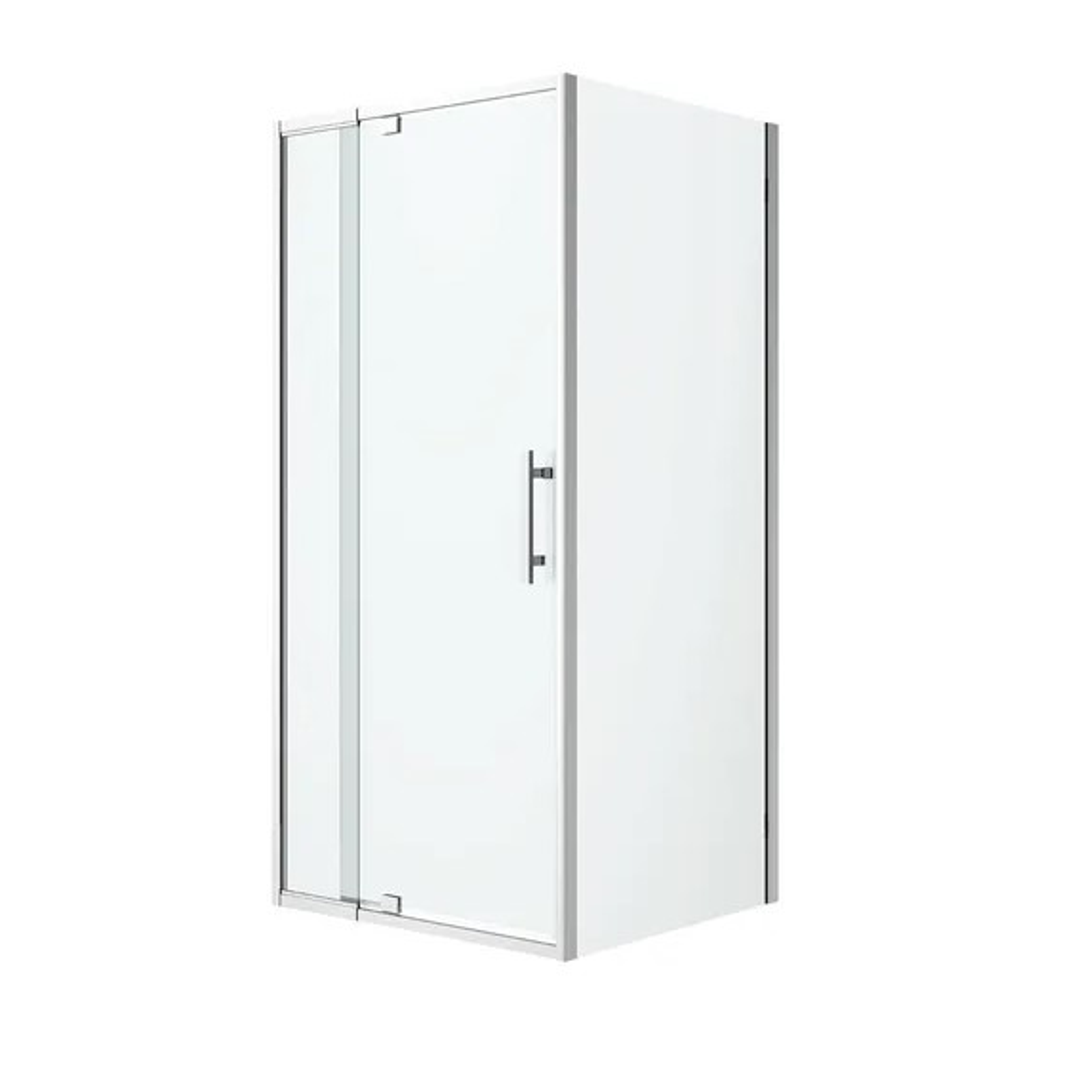 Oceano Louve Square Pivot Return Screen 820 X 2000 Chrome