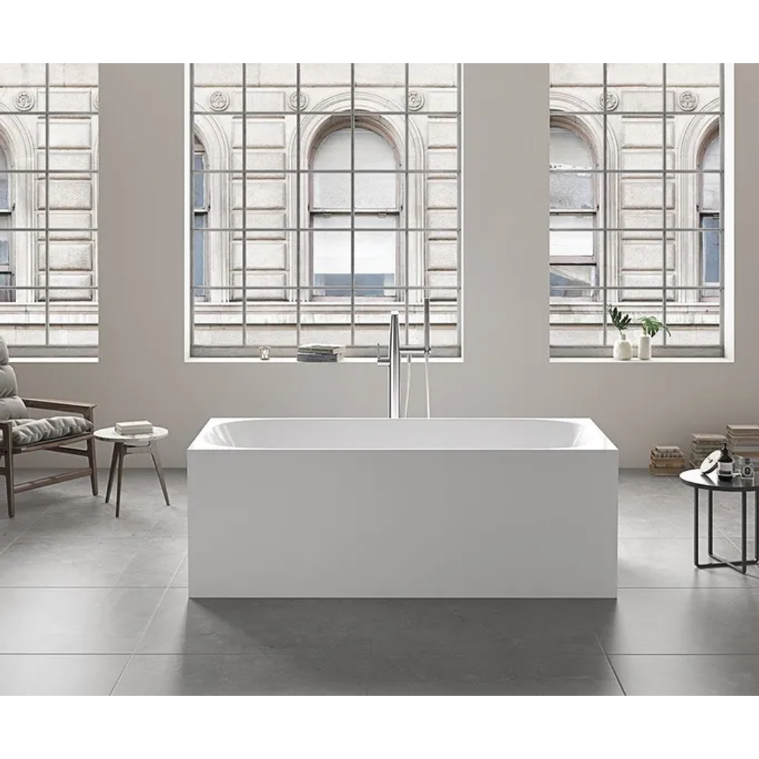Oceano Studio 1700 Freestanding Bath White 1700mm X 750mm