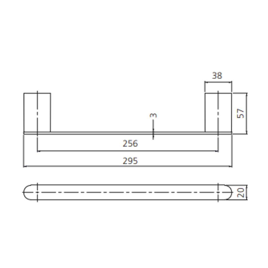 Oliveri MA860BF6 Madrid Towel Ring Classic Gold