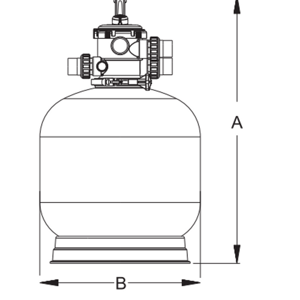 Onga Leisuretime Fibreglass Sand Filter 25"