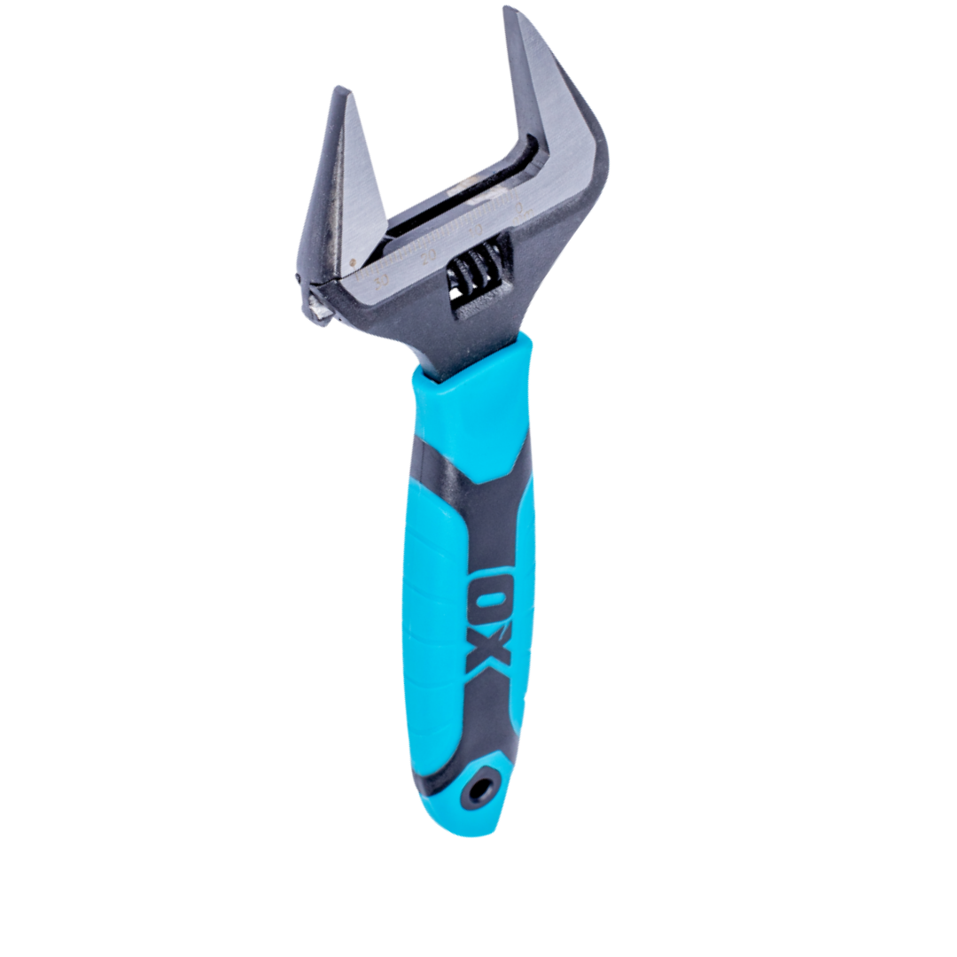 Ox Pro Ultra Wide Jaw Adjustable Wrench - 6'
