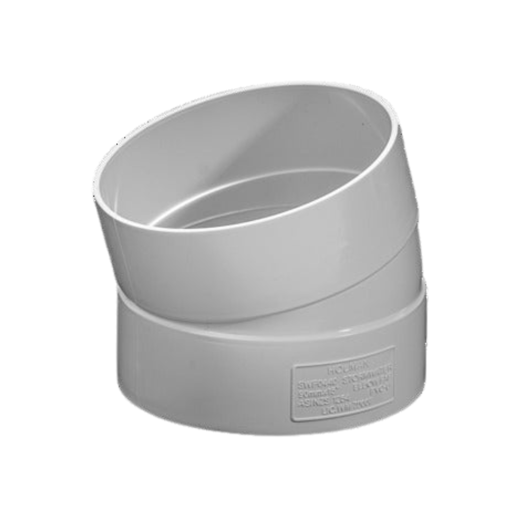 STORMWATER BEND 90MM 15DEG