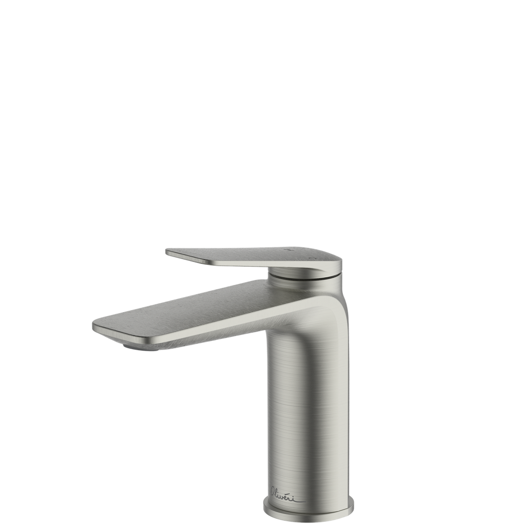 Oliveri PA069520FBN Paris Basin Mixer Brushed Nickel