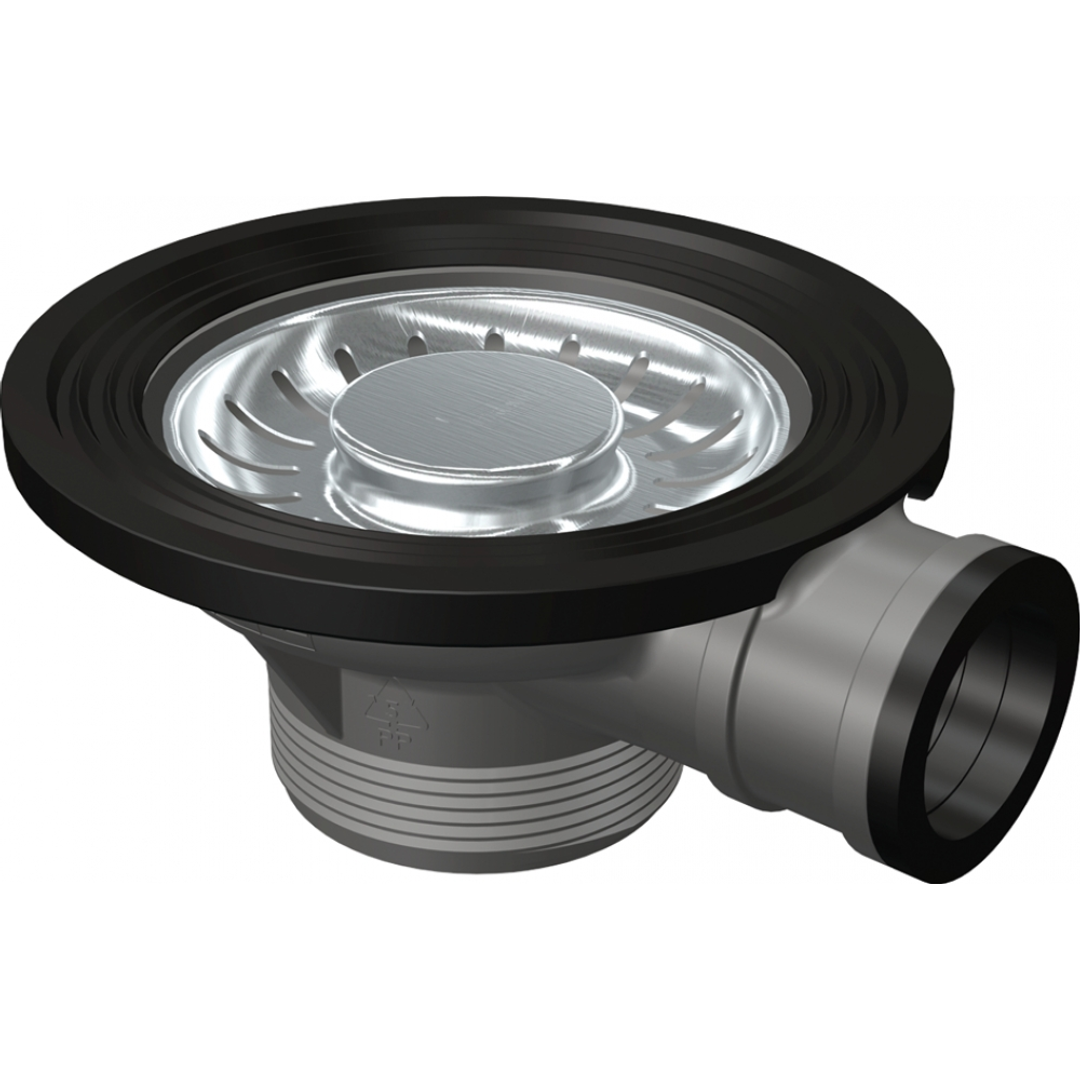 Hygenic Waste Basket W/ Overflow (Partno Wk664)(Franke P#:112.0172.664)