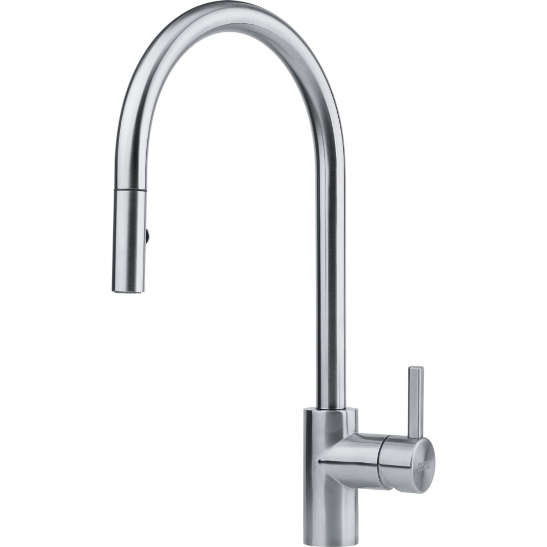 Franke Eos Pullout Tap Inc Vegie Spray Stainless Steel Ta9601