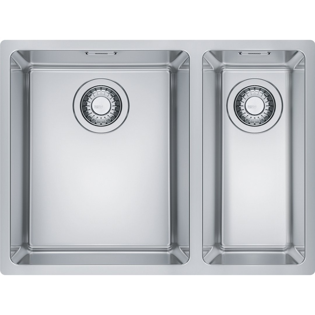 Franke Maris 1 & 1/3 Small Bowl Right Stainless Sink MRX260-34/19