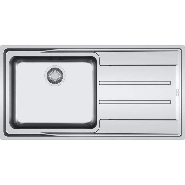 Aton Single Bowl - Right Hand Drainer (Partno Anx211Rhd)(Franke P#:127.0283.676)