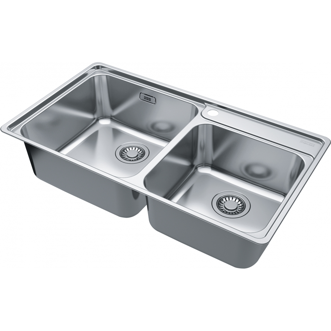 Franke Bell 1&1/2 Bowl Sink - Topmount Installation