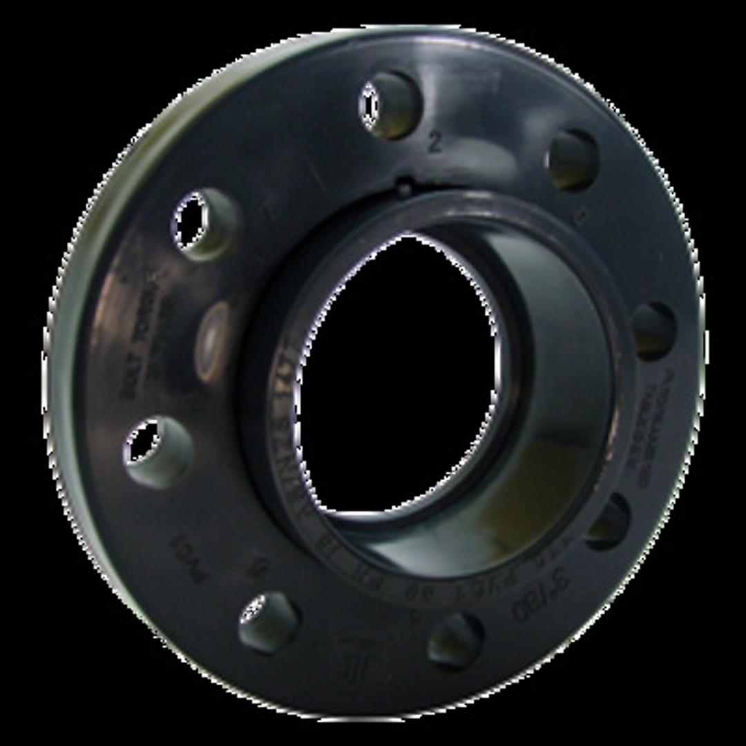 Vanstone Flange 80Mm Pvc Solvent Weld 8 Hole