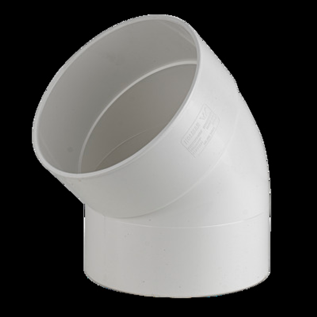 STORMWATER BEND MF 90MM 45DEG