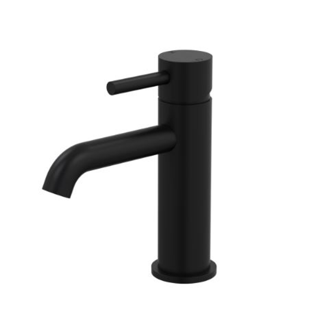 Par Lugano Basin Mixer 120Mm Matt Black