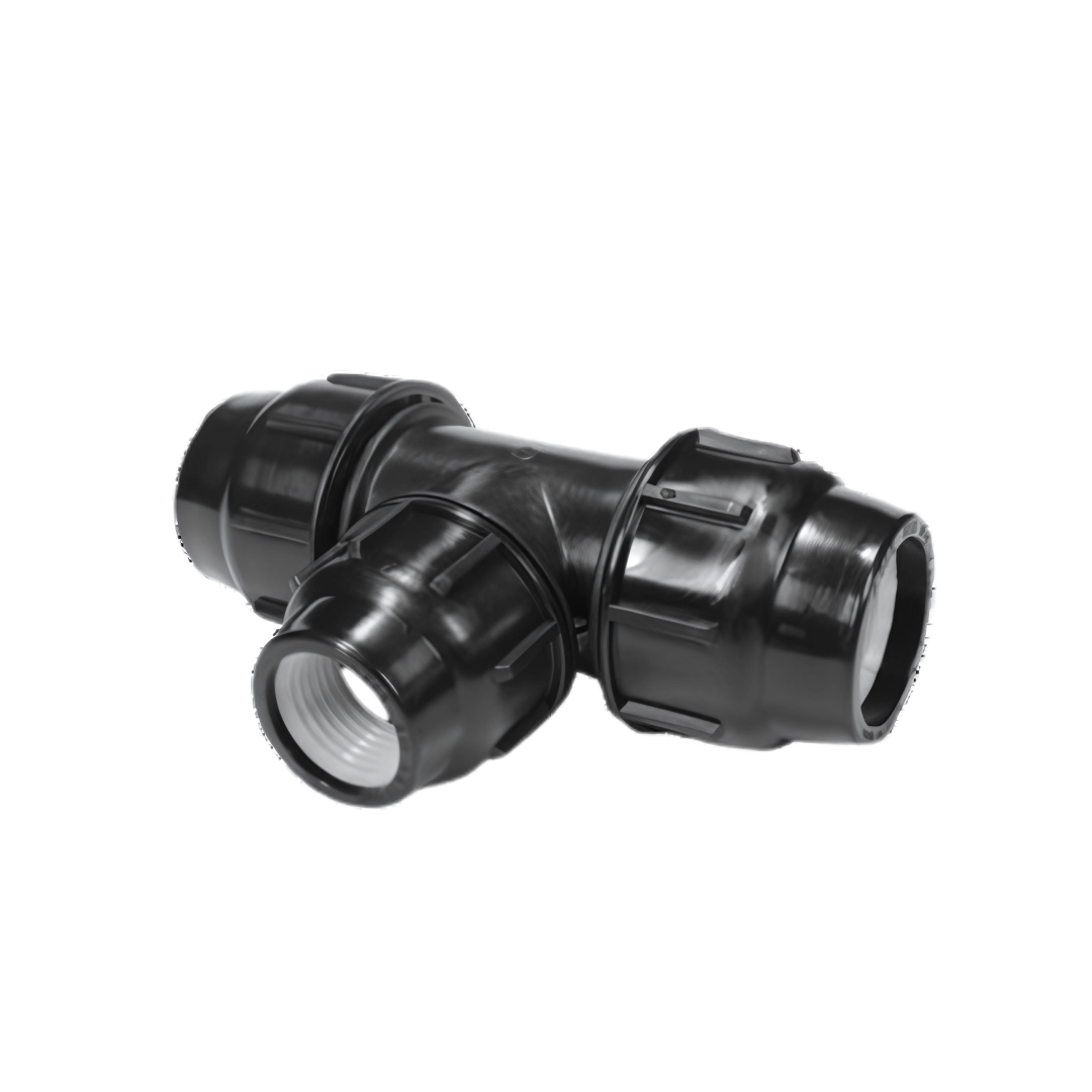 Poly Metric Equal Tee