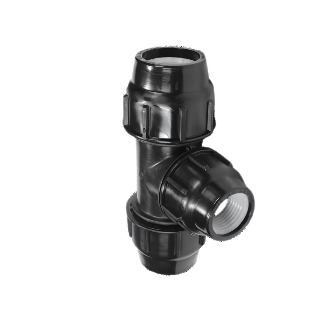 Poly Metric Equal Tee