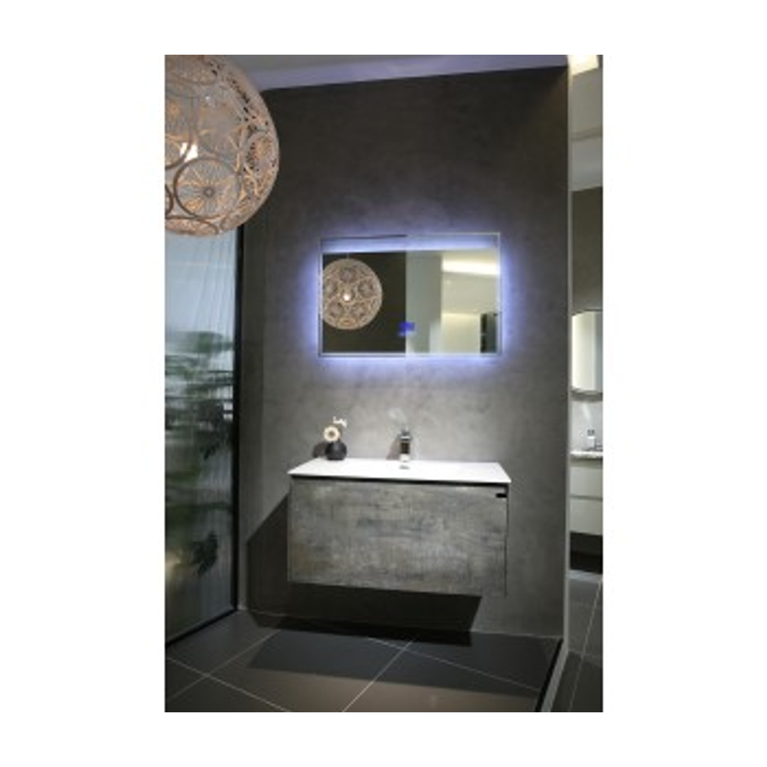 Belbagno Prado Mable Oak 750mm Wall Hung Vanity 750 X 480 X 450