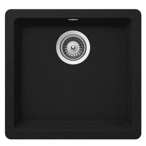 Abey Schock Quadro Onyx Single Bowl Sink Qn-100Sb - Burdens Plumbing