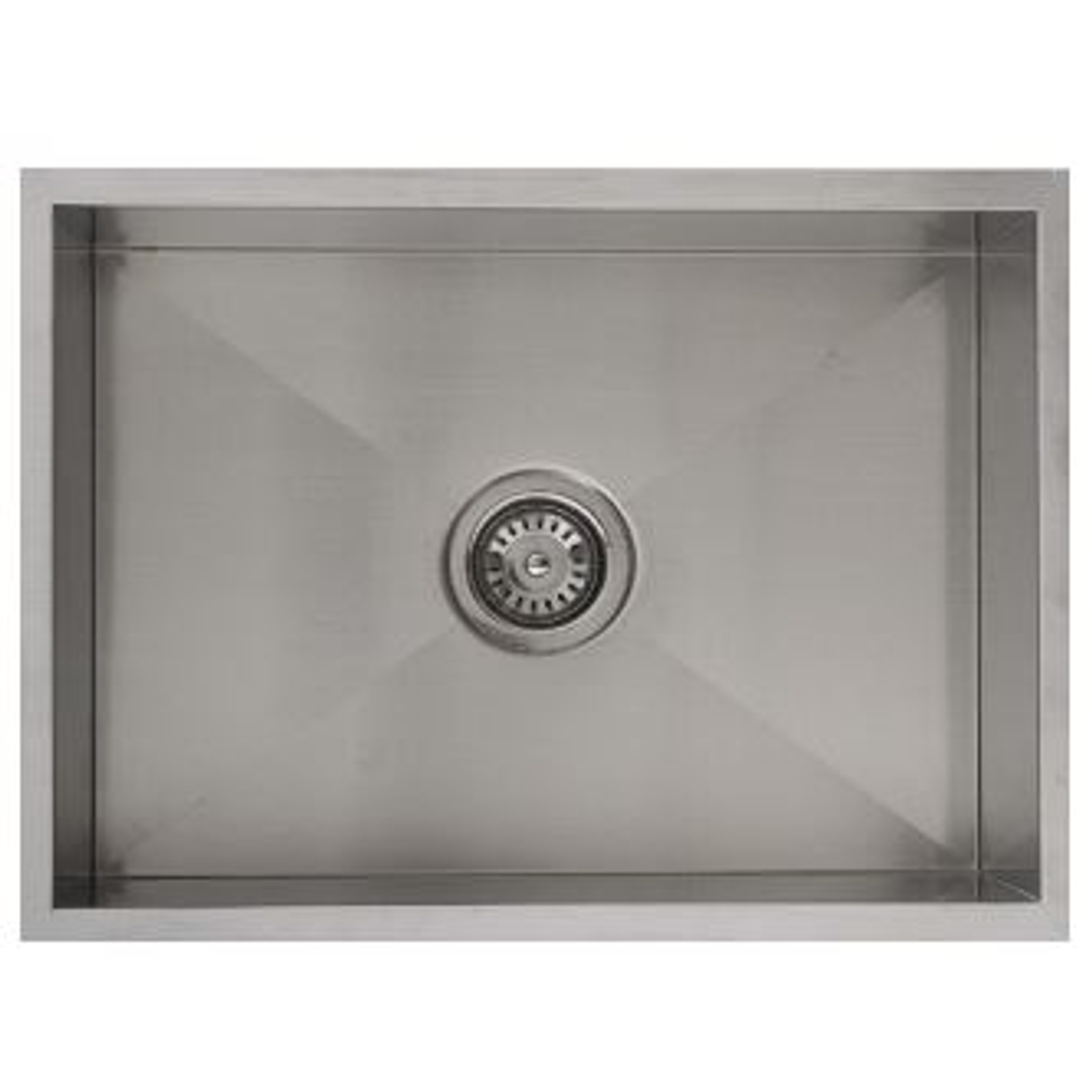 Interchange Uptown Single Bowl Sink 550 X 450 X 200 Radius Corner