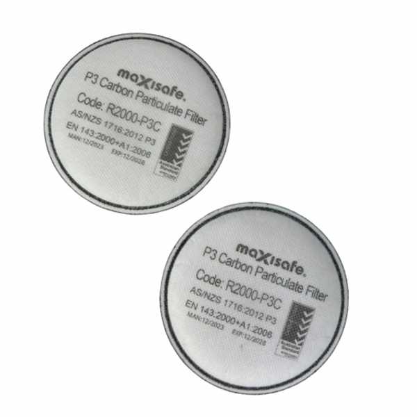 Maxisafe Maxiguard P3 Carbon Particulate Filter (Pair)