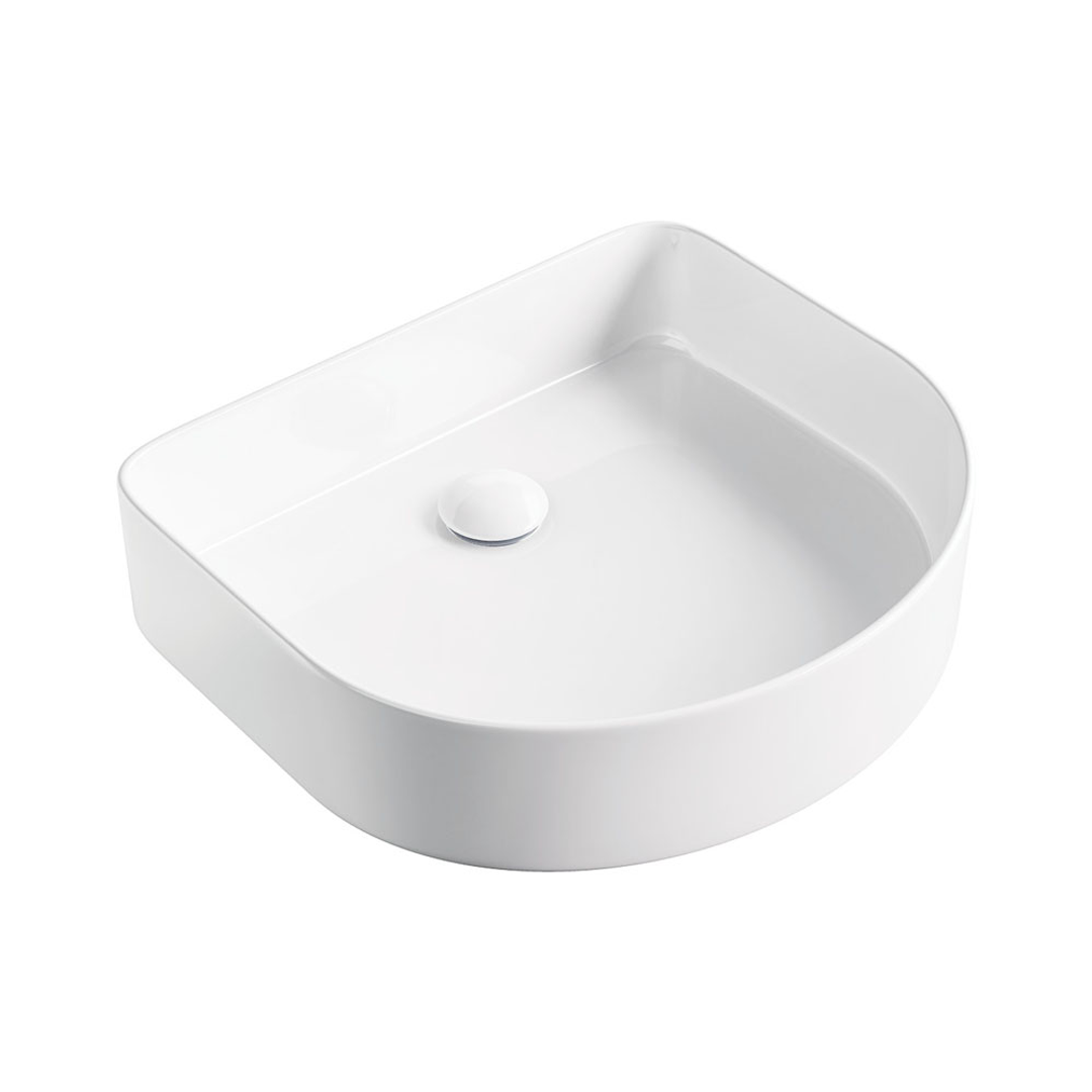 Fienza Forma Arch Gloss White Above Counter Basin 415 X 365 X 100mm
