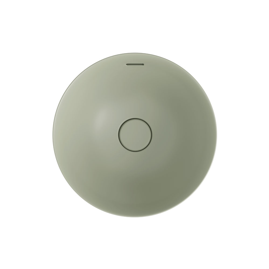 Fienza Aluca Round Semi-Inset Basin Matte Olive
