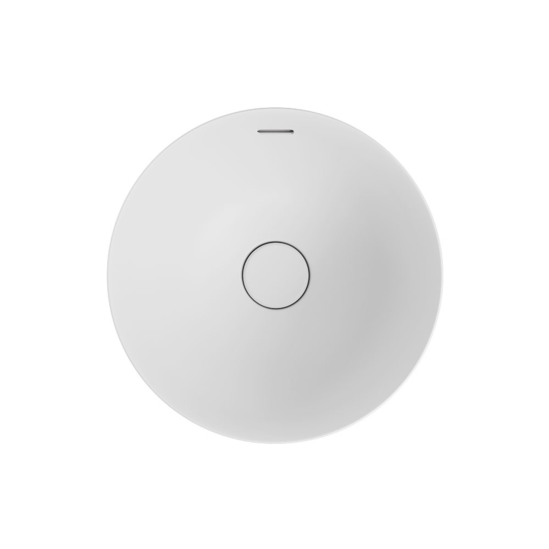 Fienza Aluca Round Semi-Inset Basin Matte White