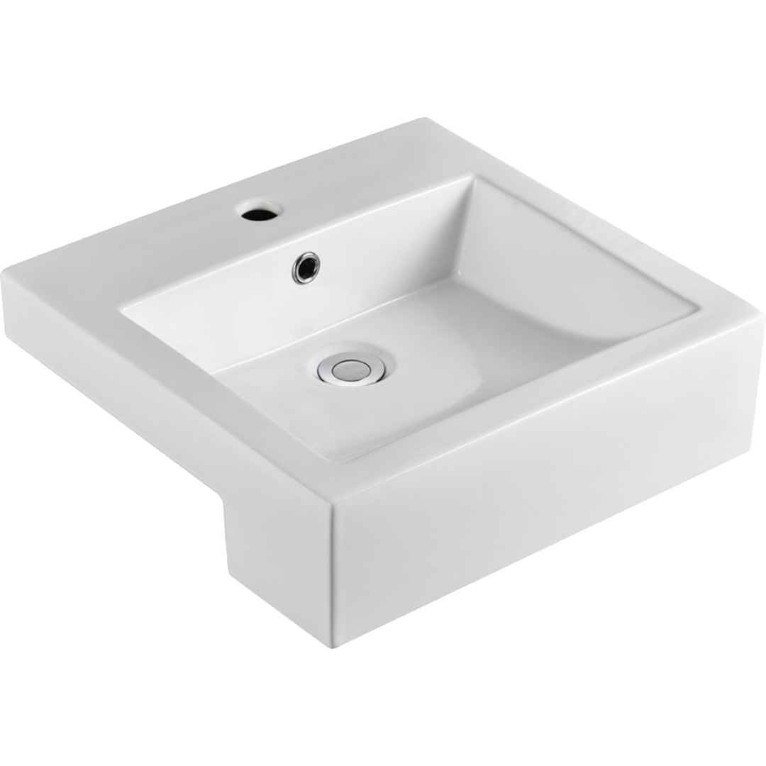 Jacinta Semi Recessed Basin 48 0 X 460 X 145mm(Fienza P#:Rb8050J)