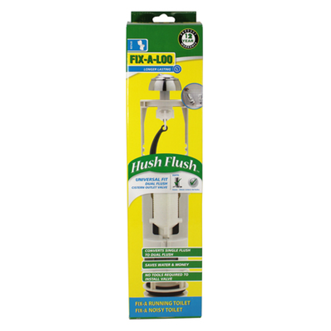 FIX-A-LOO Hush Outlet Valve Dual Flsuh (229878)