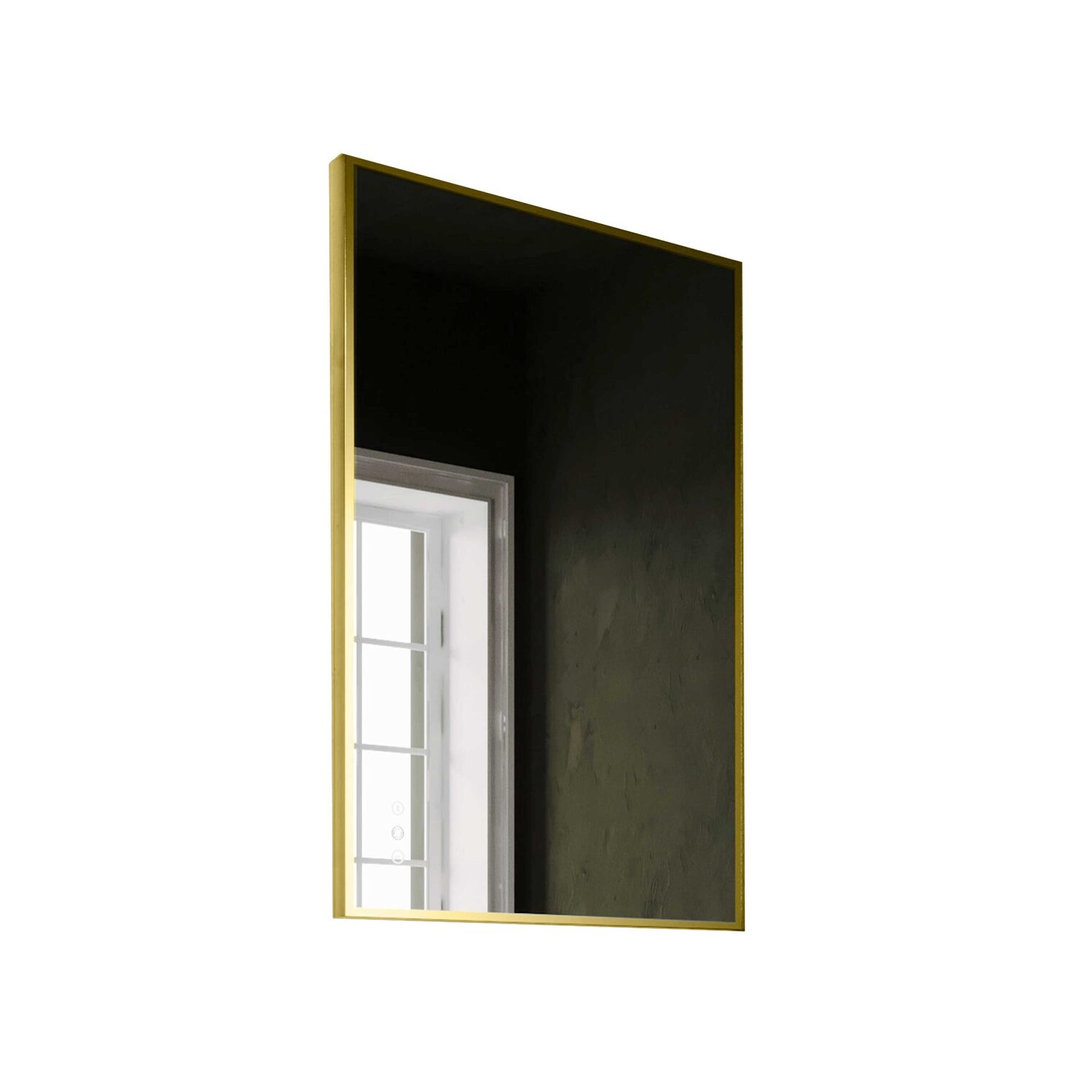 Remer R-Series Backlit Led Mirror With Demister Georgian Metal Frame 1200X750