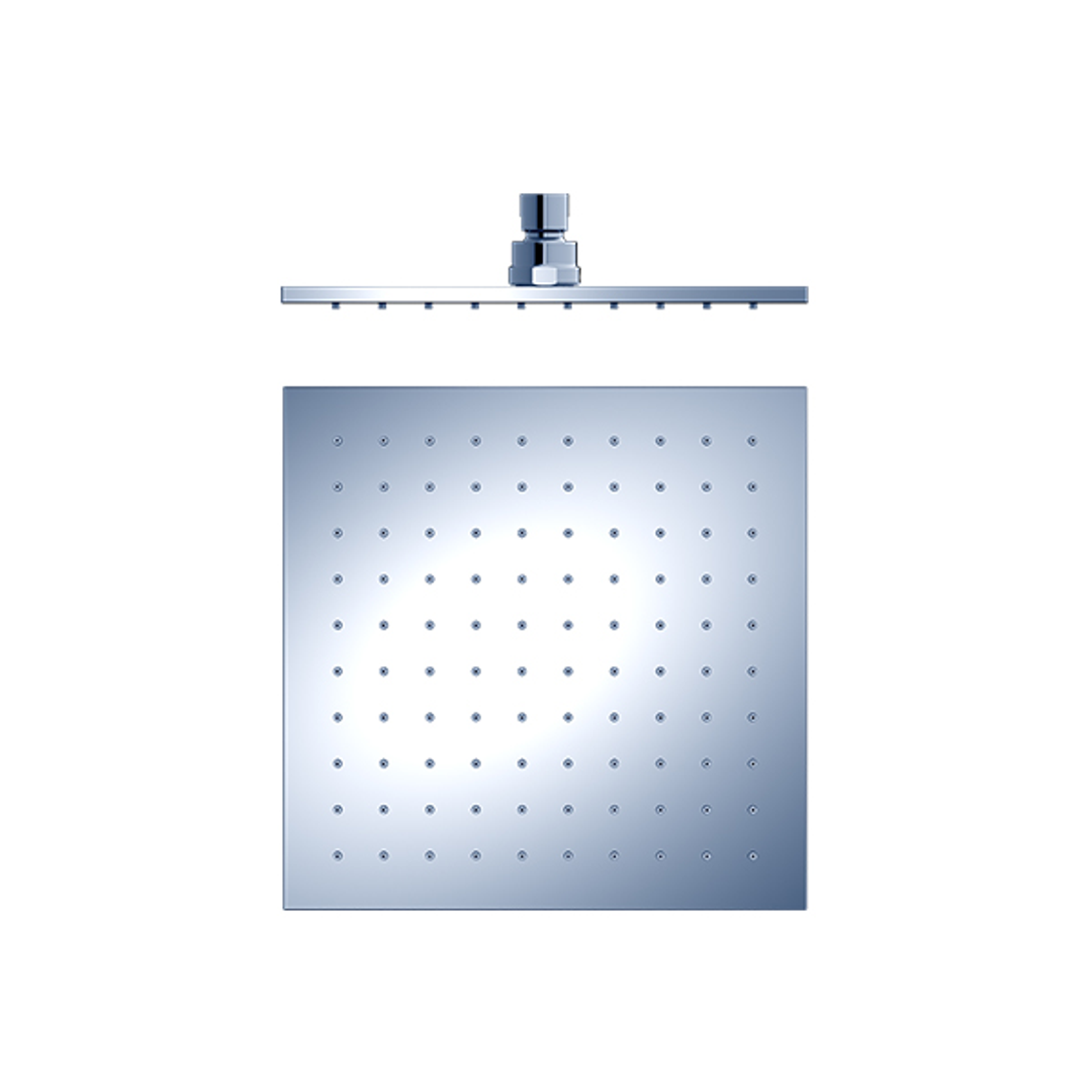 Nero 250mm Square Shower Head Chrome
