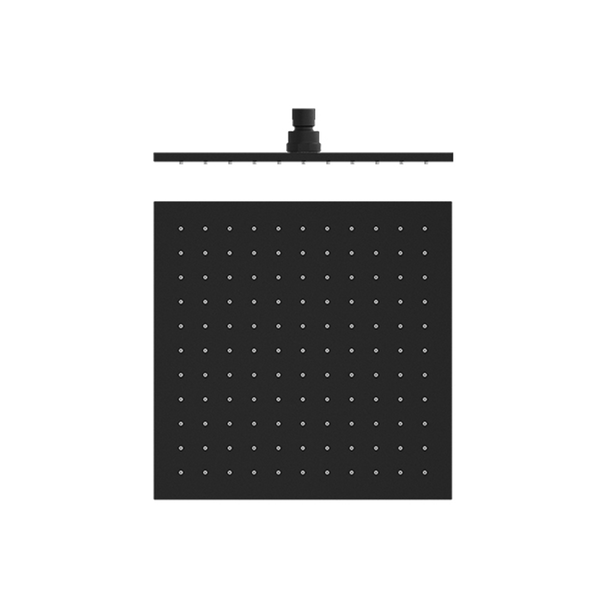 Nero 300Mm Square Shower Head Matt Black