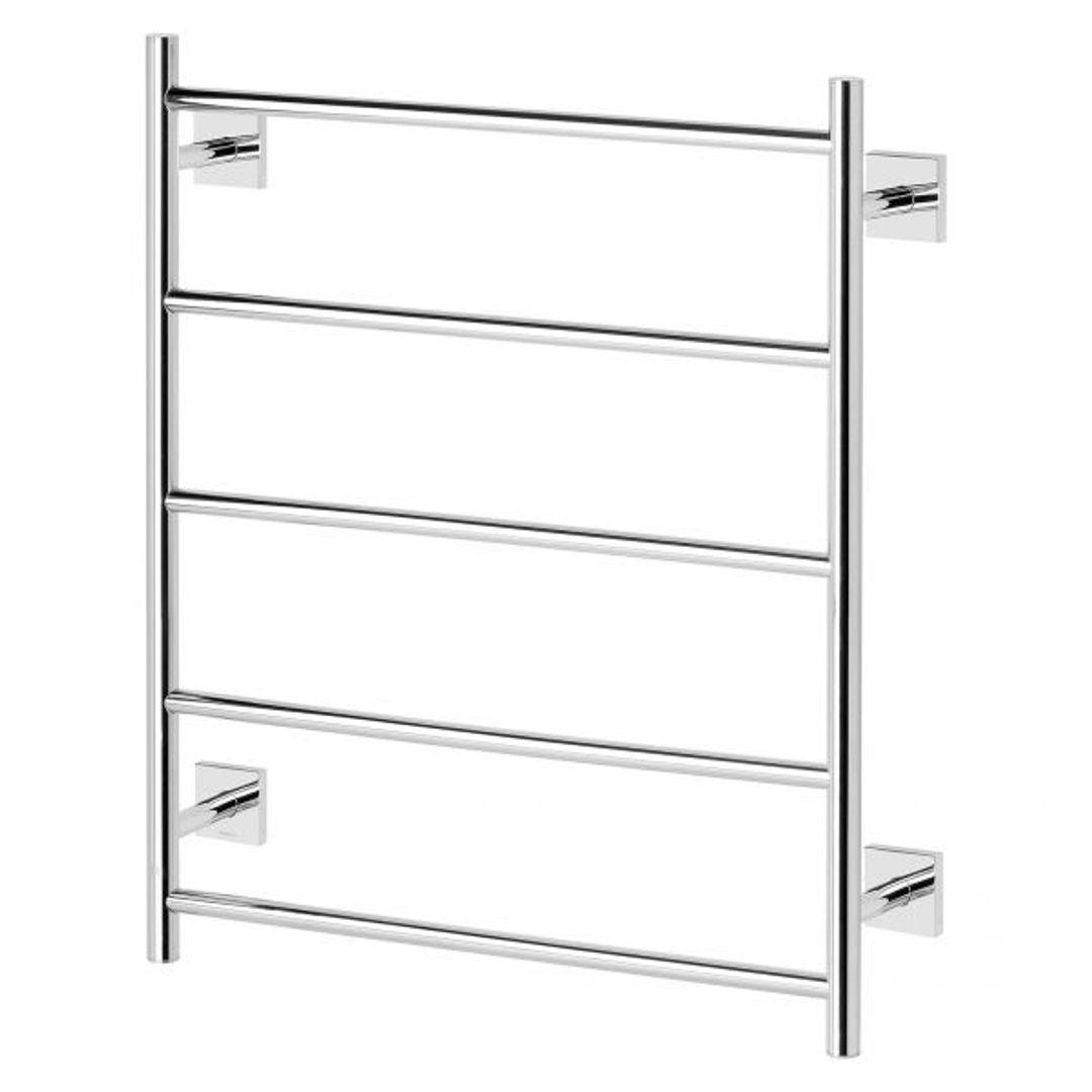 Phoenix Radii Heated Towel Ladder 550 X 740Mm Square Plate - Chrome