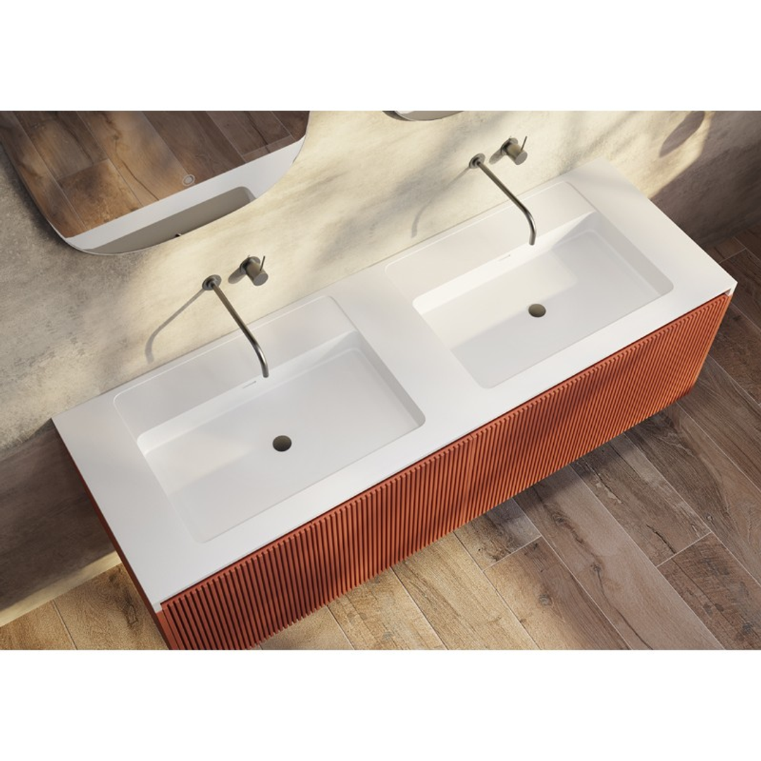 Belbagno Rimini 1500mm Wall-Hung Vanity Inc Basin