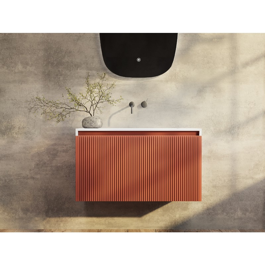 Belbagno Rimini 800mm Wall-Hung Vanity Inc Basin