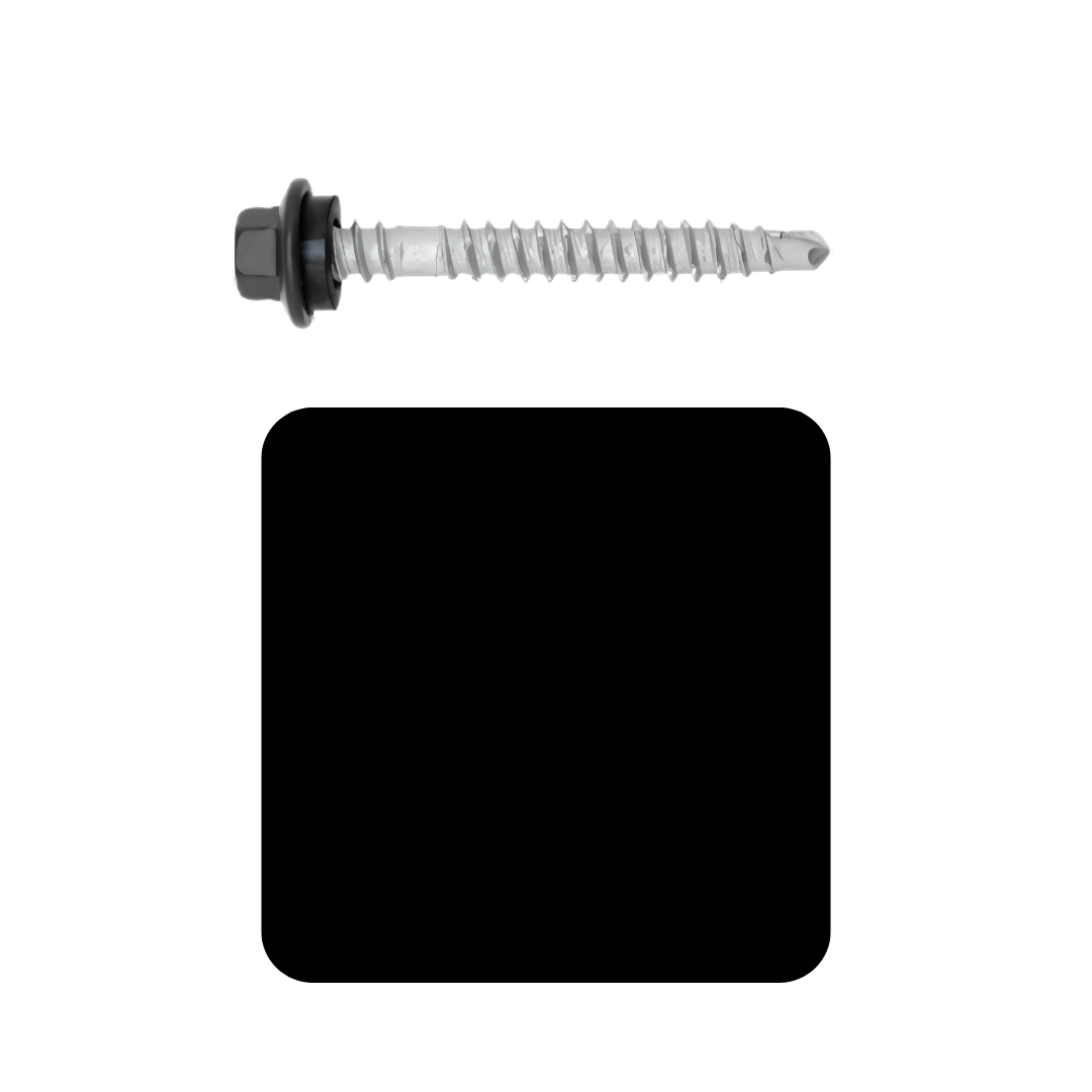 Roofing Screw Timber/Metal M6# 25mm Colorbond (1000 Pack)