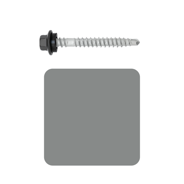 Roofing Screw Timber/Metal M6# 25mm Colorbond (1000 Pack)