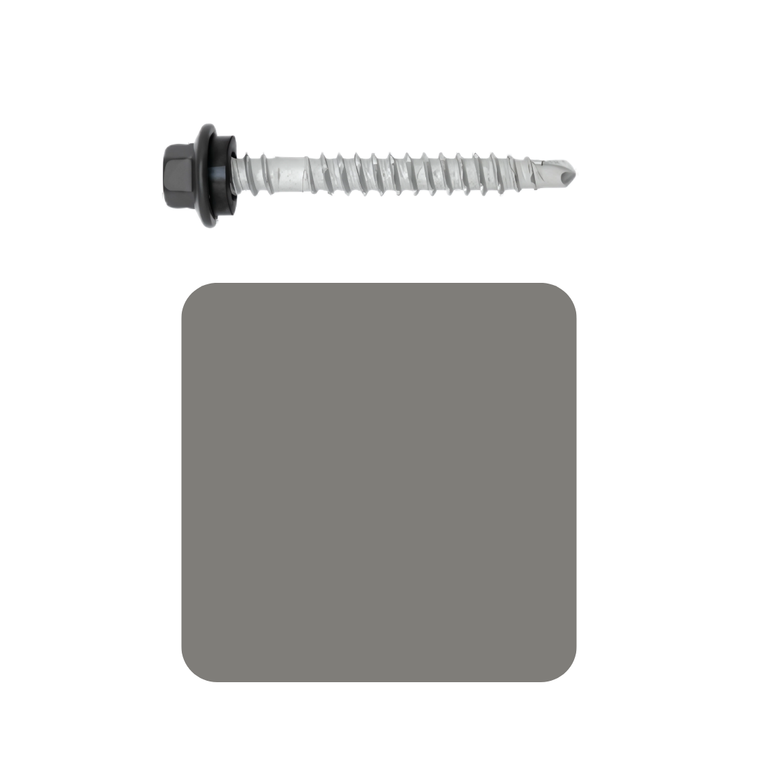 Roofing Screw Timber/Metal M6# 25mm Colorbond (1000 Pack)