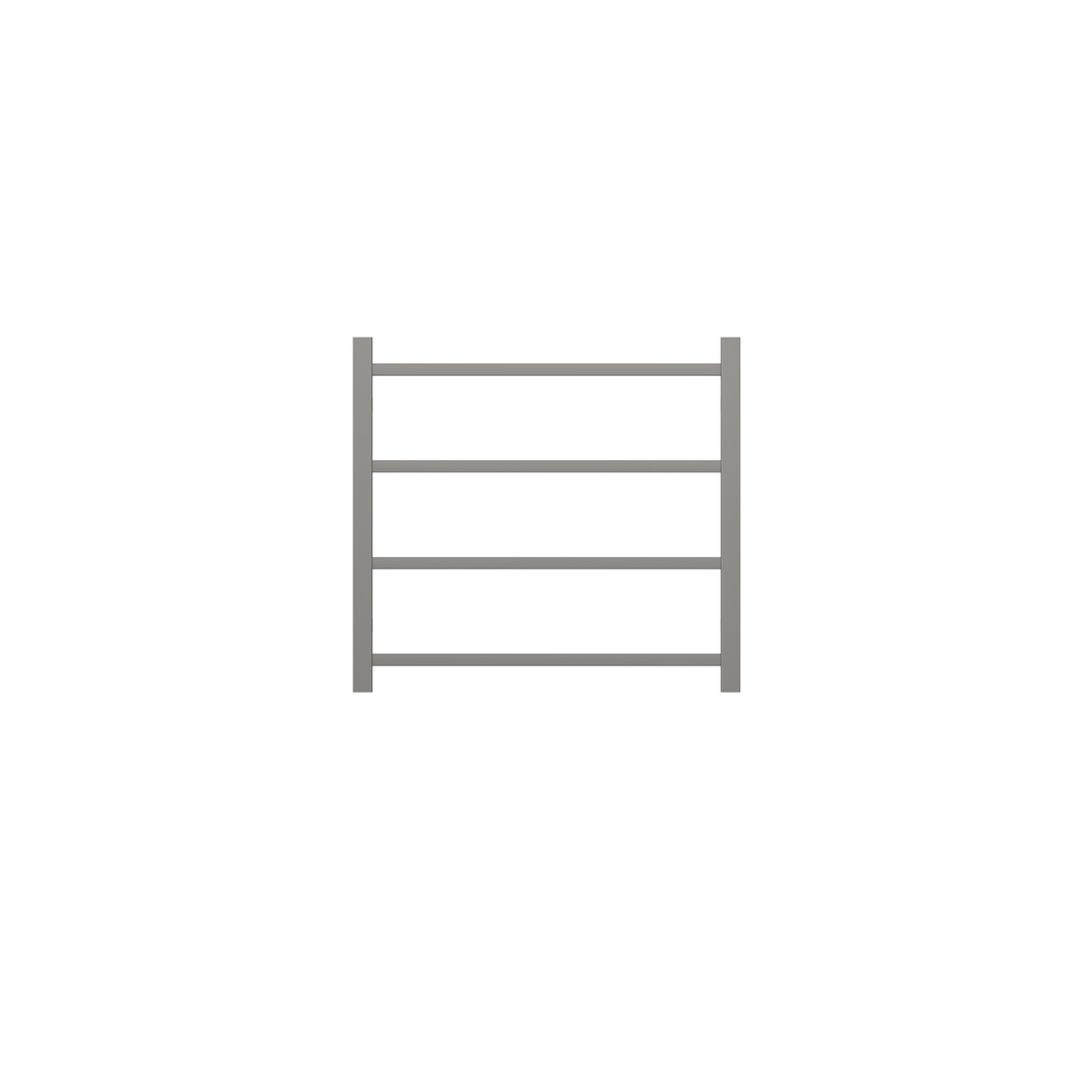Linsol Spirit 4 Bar Heated Towel Rail - Gunmetal