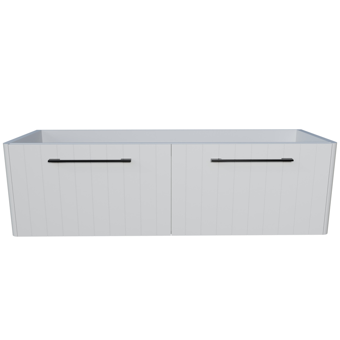 Timberline Saba Wall Hung Vanity 1500mm Double Bowl