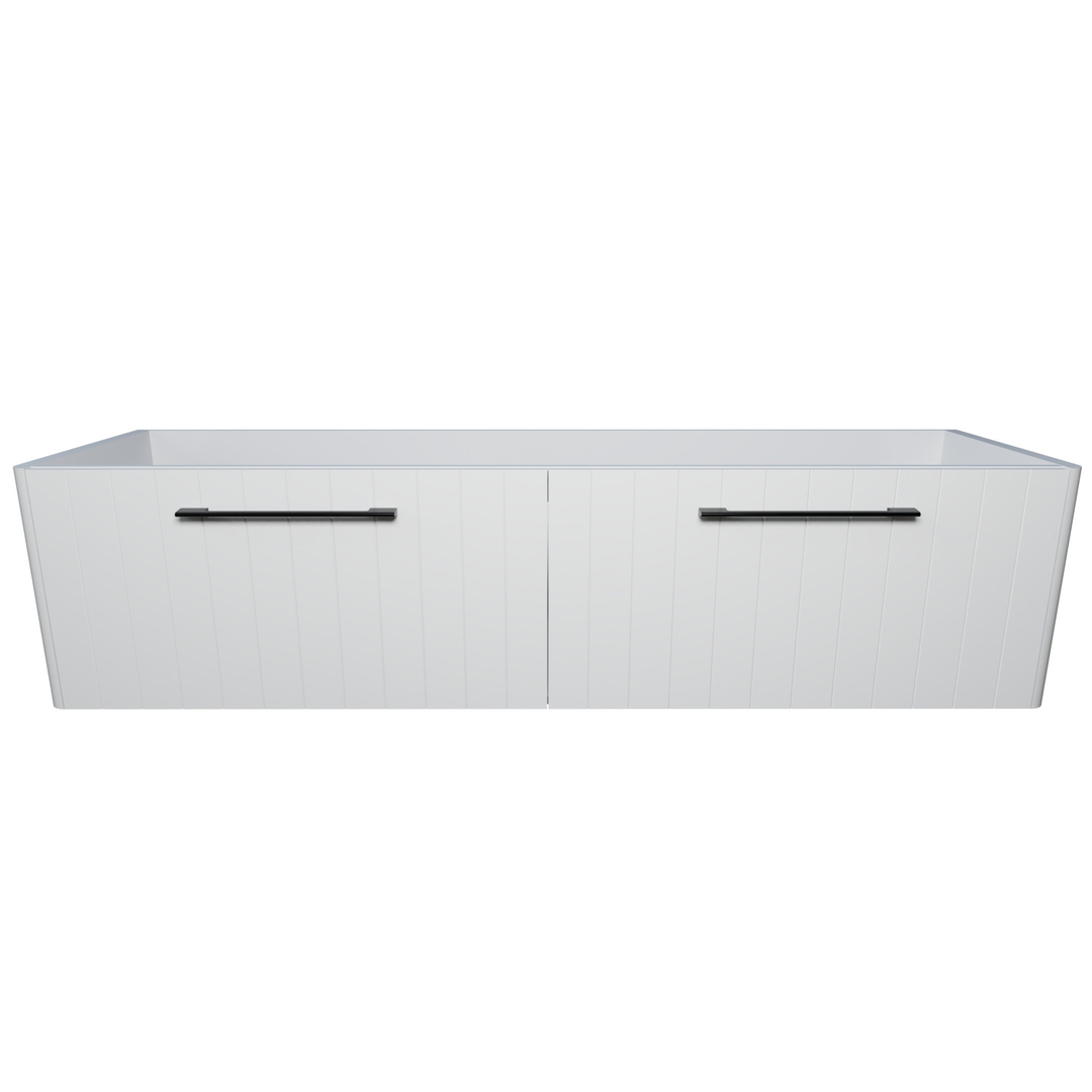 Timberline Saba Wall Hung Vanity 1800mm Centre Bowl